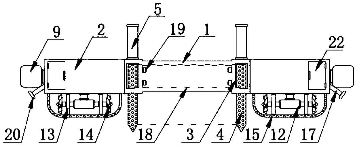 Automatic lotus digging equipment