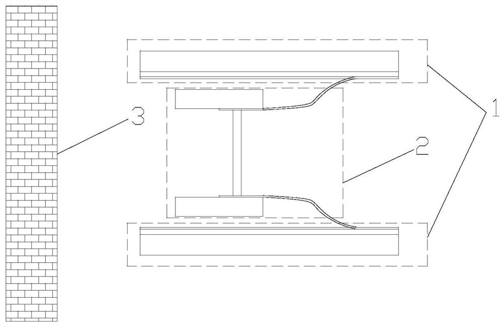 A wall unit supporting adjustment and an adjustment method for the wall unit