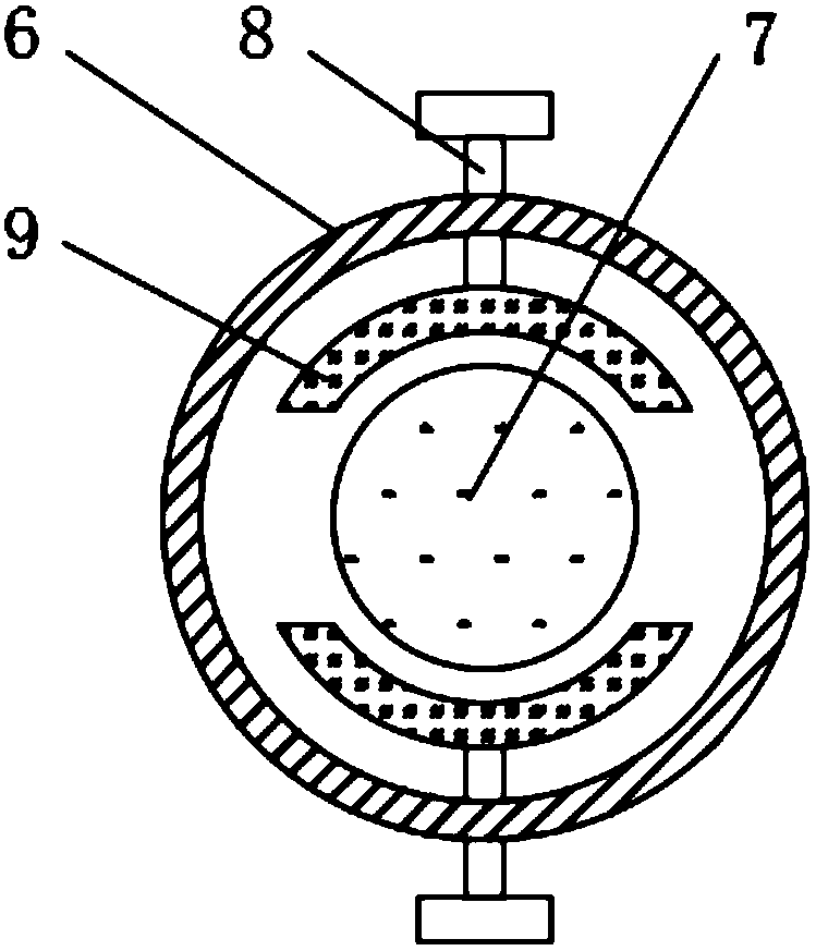 Calculator support device convenient for accountant