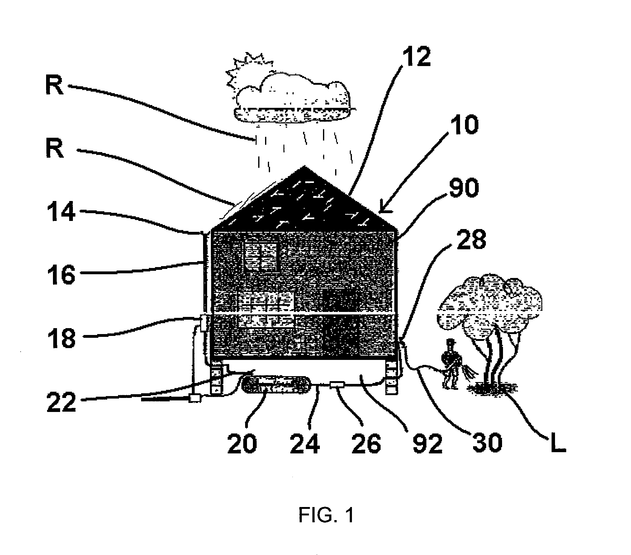 Rainwater Collection and Redistribution System