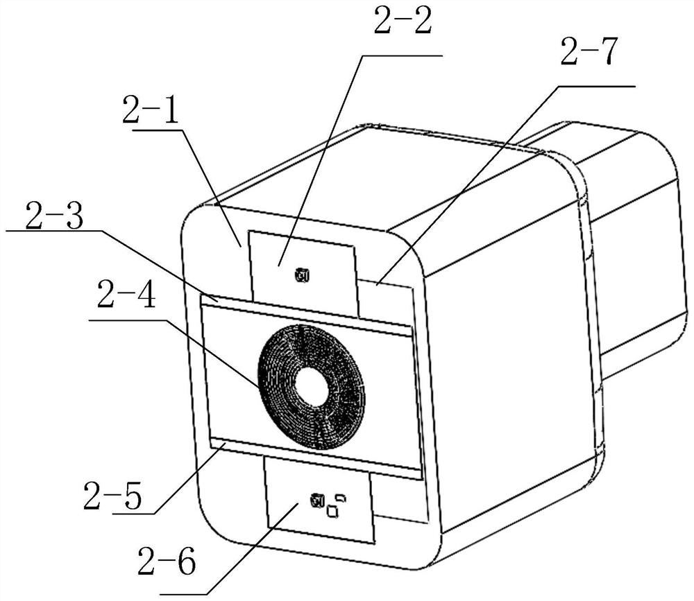 Double-Hall magnetoelectric encoder based on double-wheel structure and angle resolving method thereof