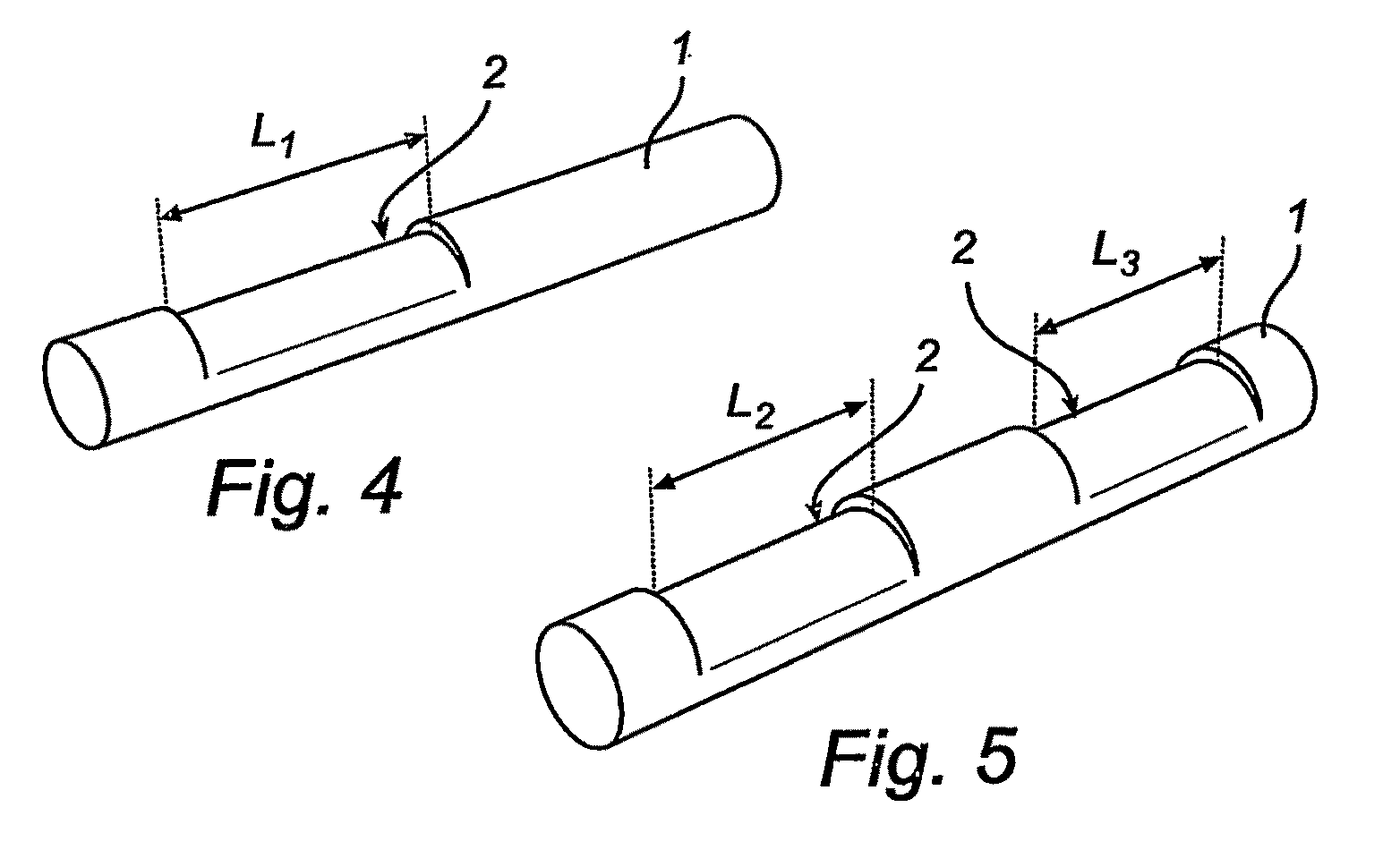 Non-rotating shaft for a continuous casting machine