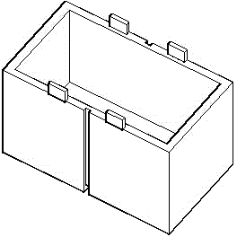 Housing and housing removal machine