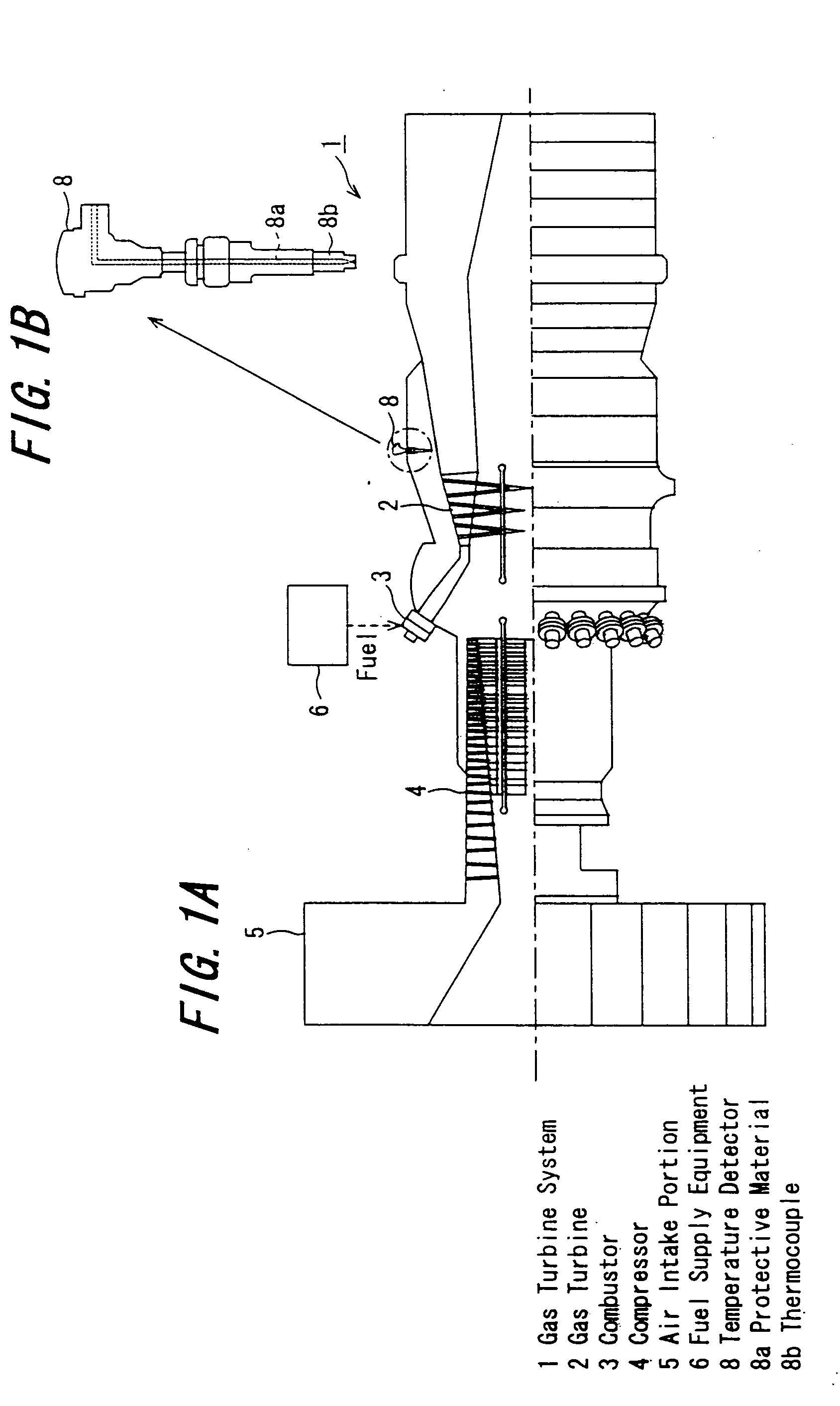 Combustion temperature high speed detection device