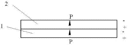 A kind of piezoelectric bimorph and its preparation method