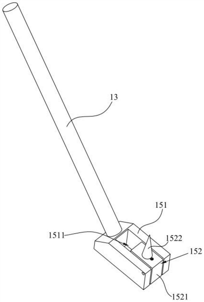 Tripod for camping lamp and camping lamp