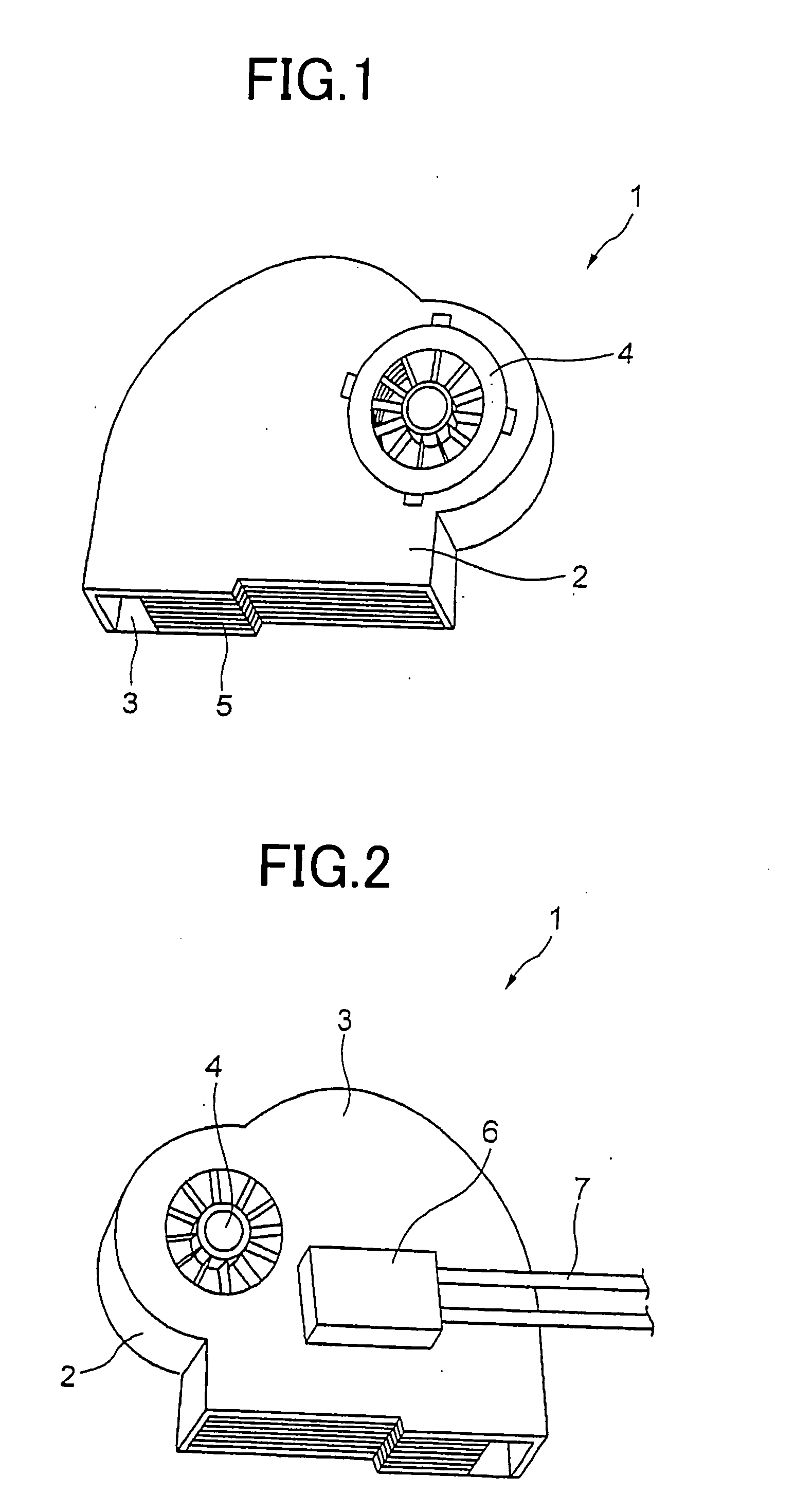 Heat sink with a centrifugal fan