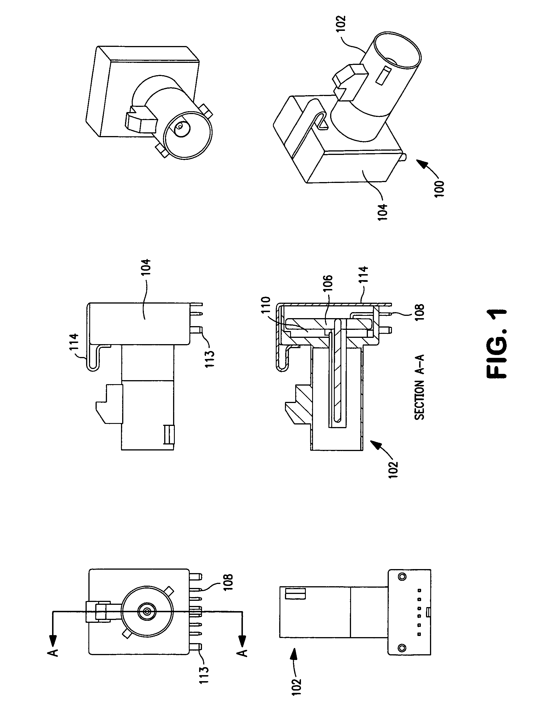 Low-cost connector apparatus and methods for use in high-speed data applications
