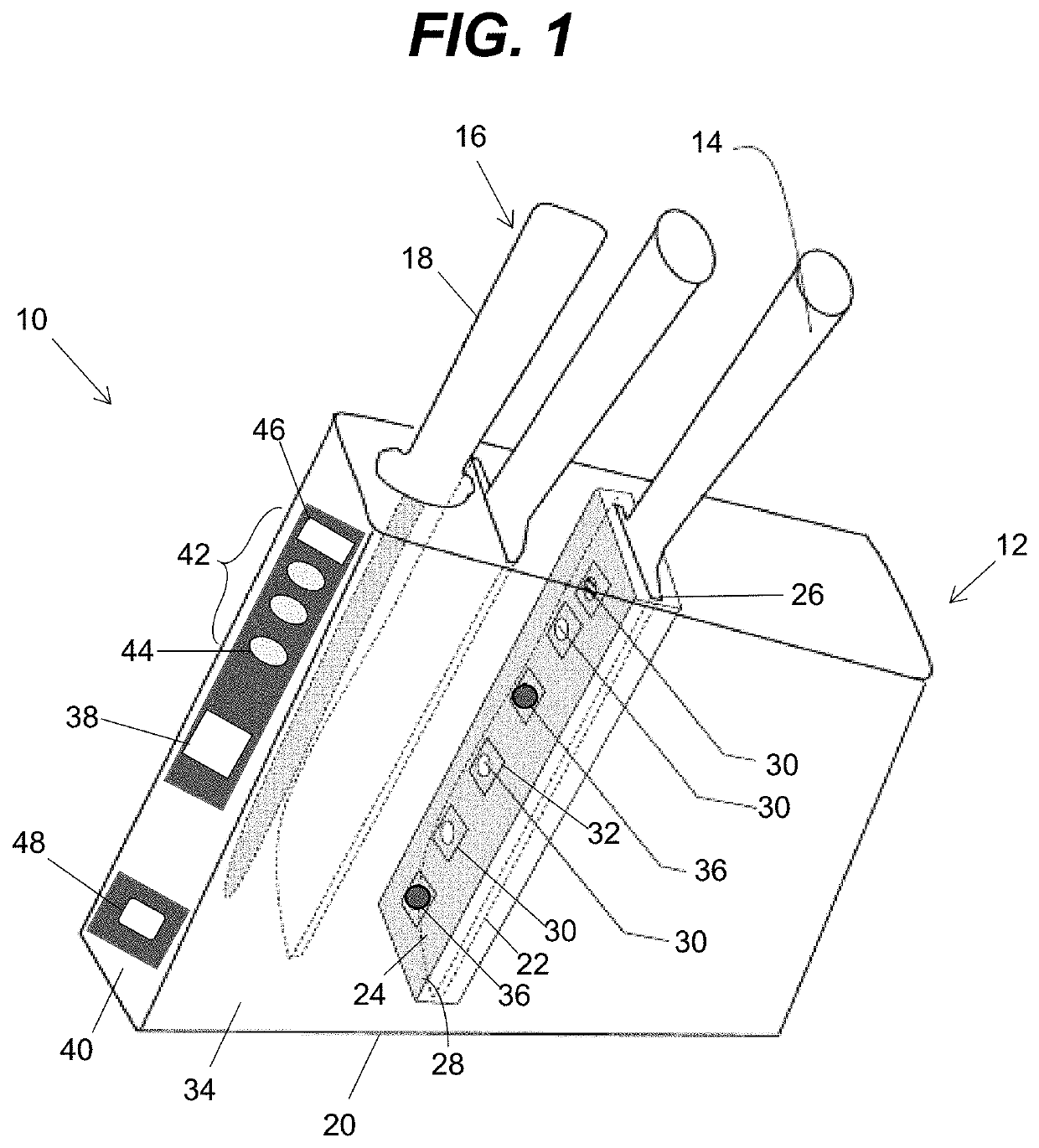 Ultraviolet irradiation of food handling instruments