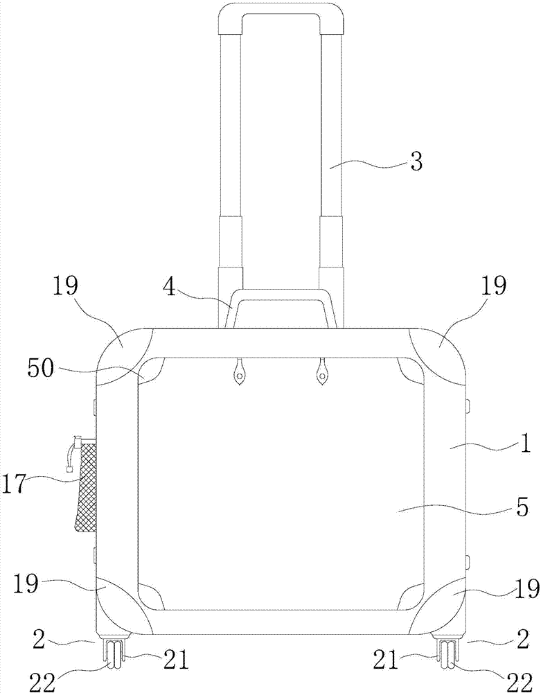 A light and wear-resistant high-strength hard case