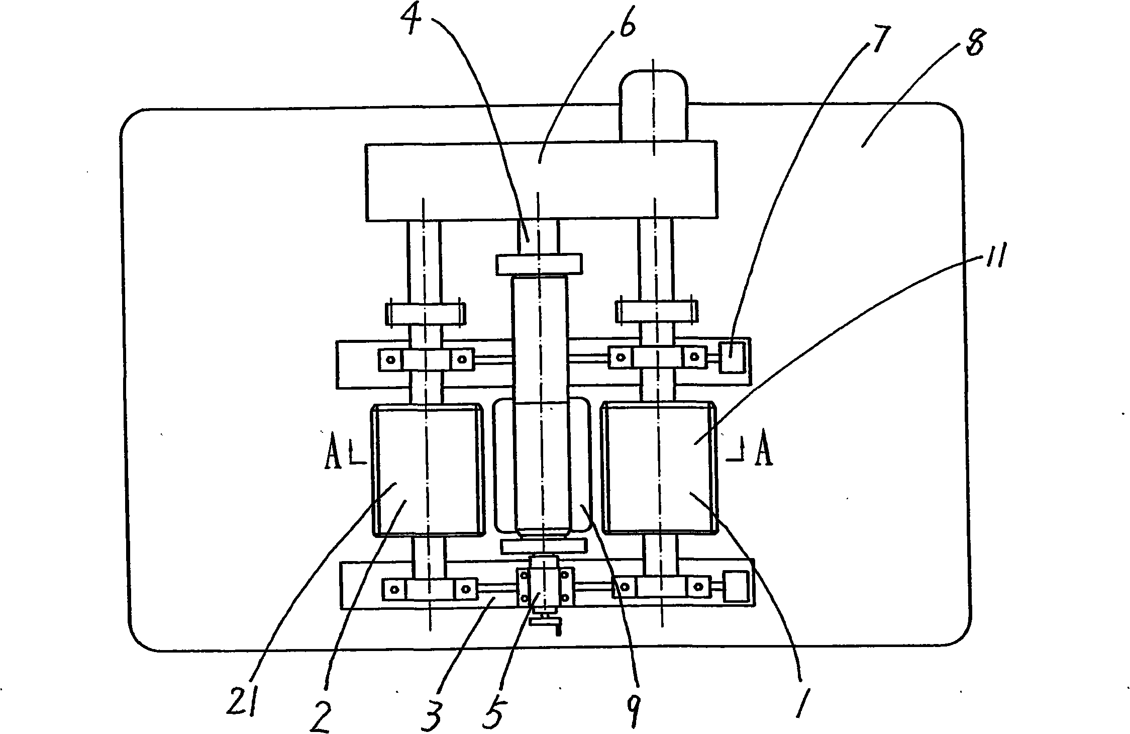 Method for processing camshaft spline of automotive brake and device therefor