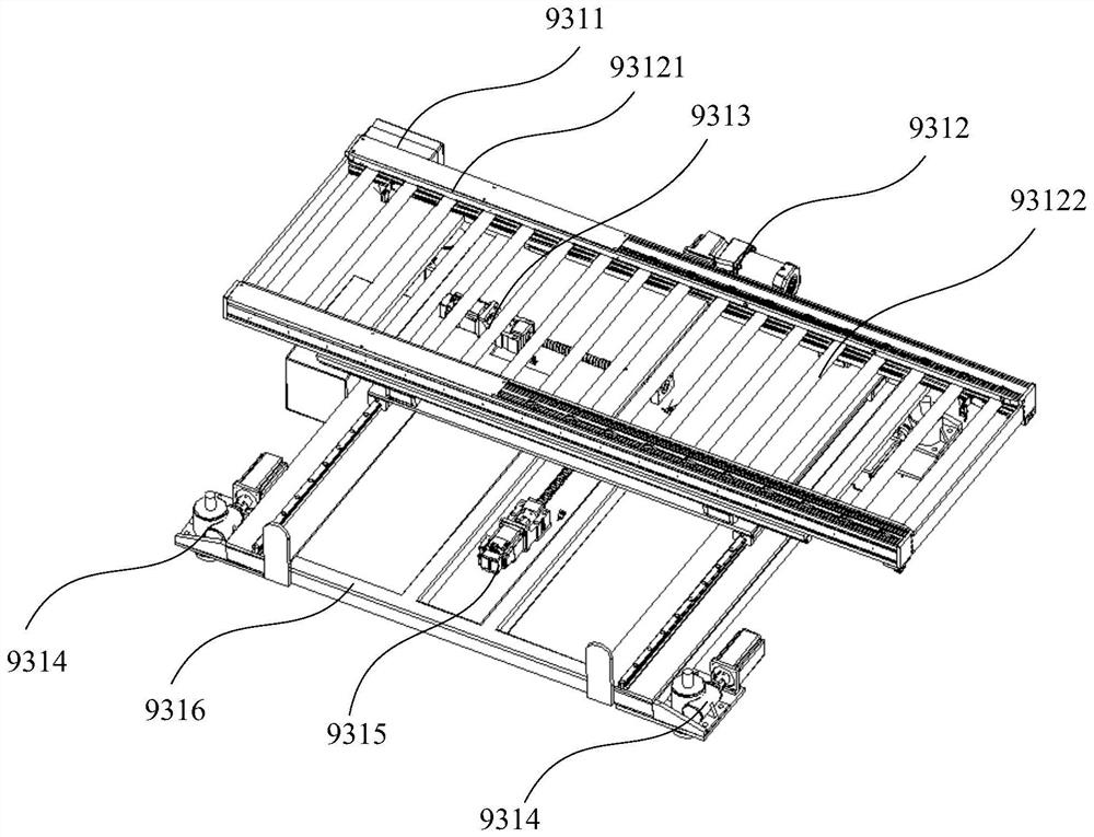 Platform conveying system, vehicle door conveying system and rail transit joint control conveying system