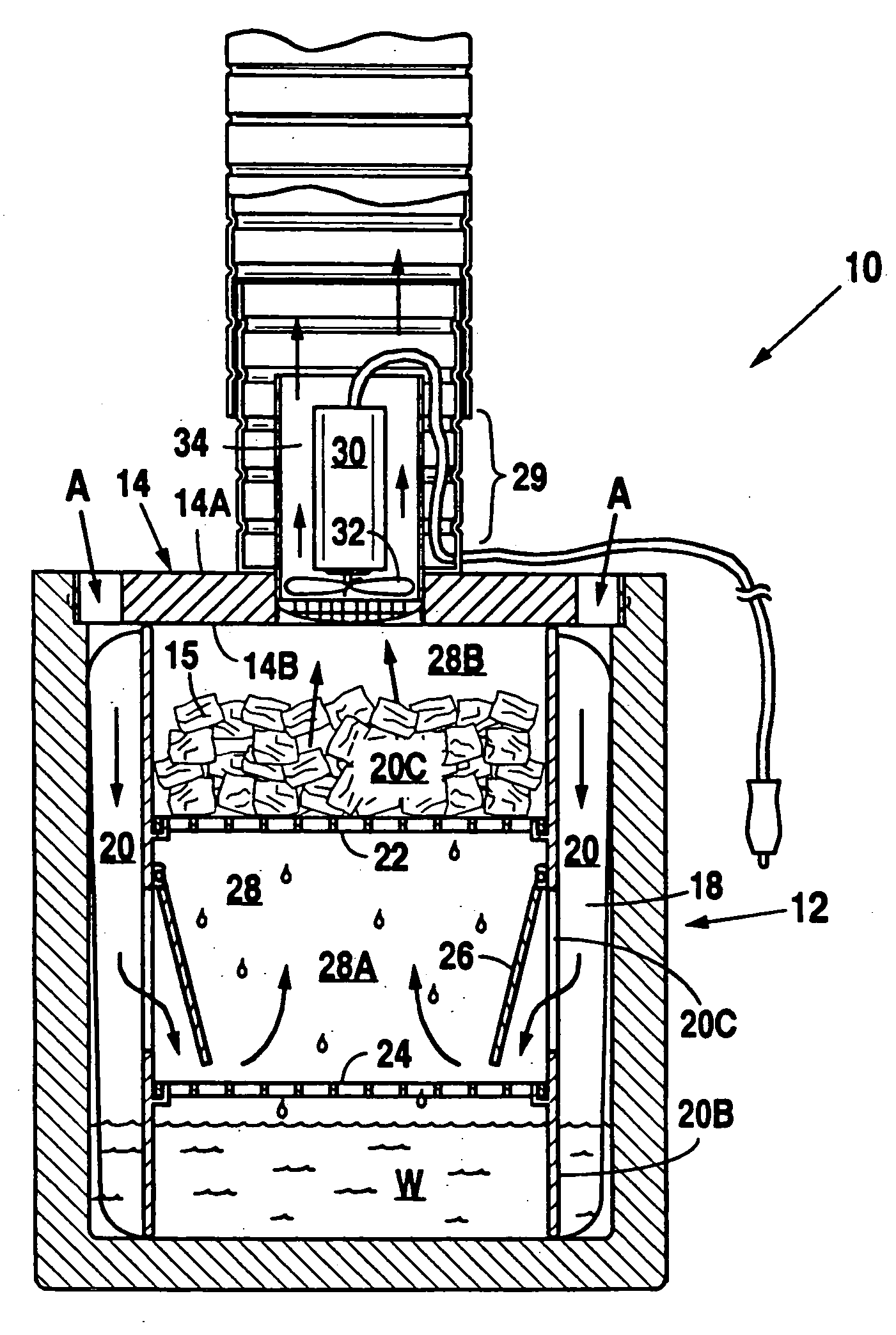 Air cooling device