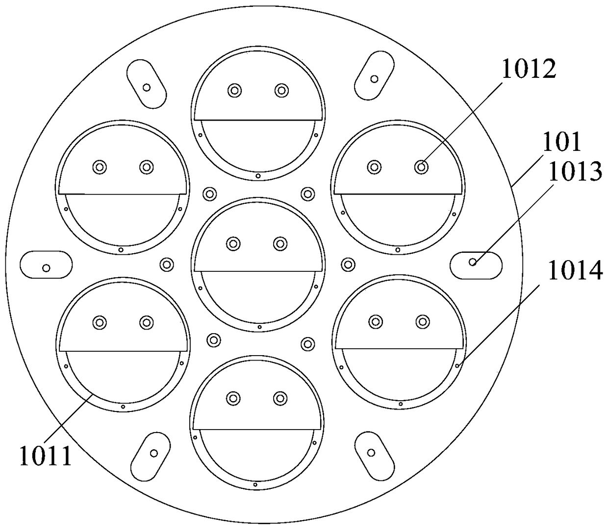 A seven-element Beidou b3 anti-jamming array antenna