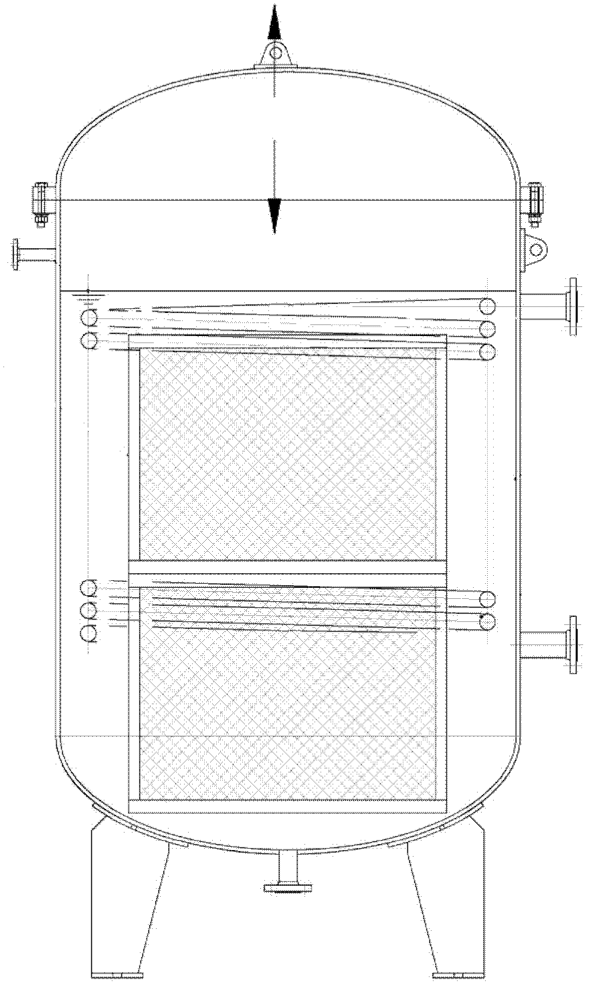 Continuous sugar soaking machine