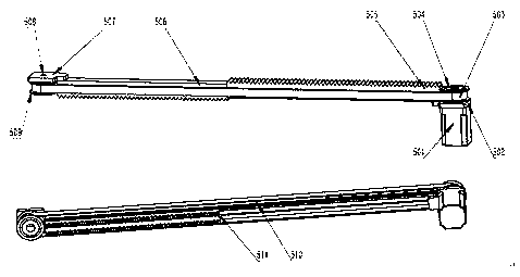 Automatic ultrasonic coupling agent smearing device