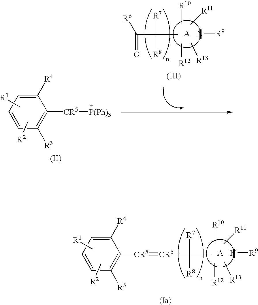 Nitrogen-containing heterocyclic derivatives having 2, 6-disubstituted styryl
