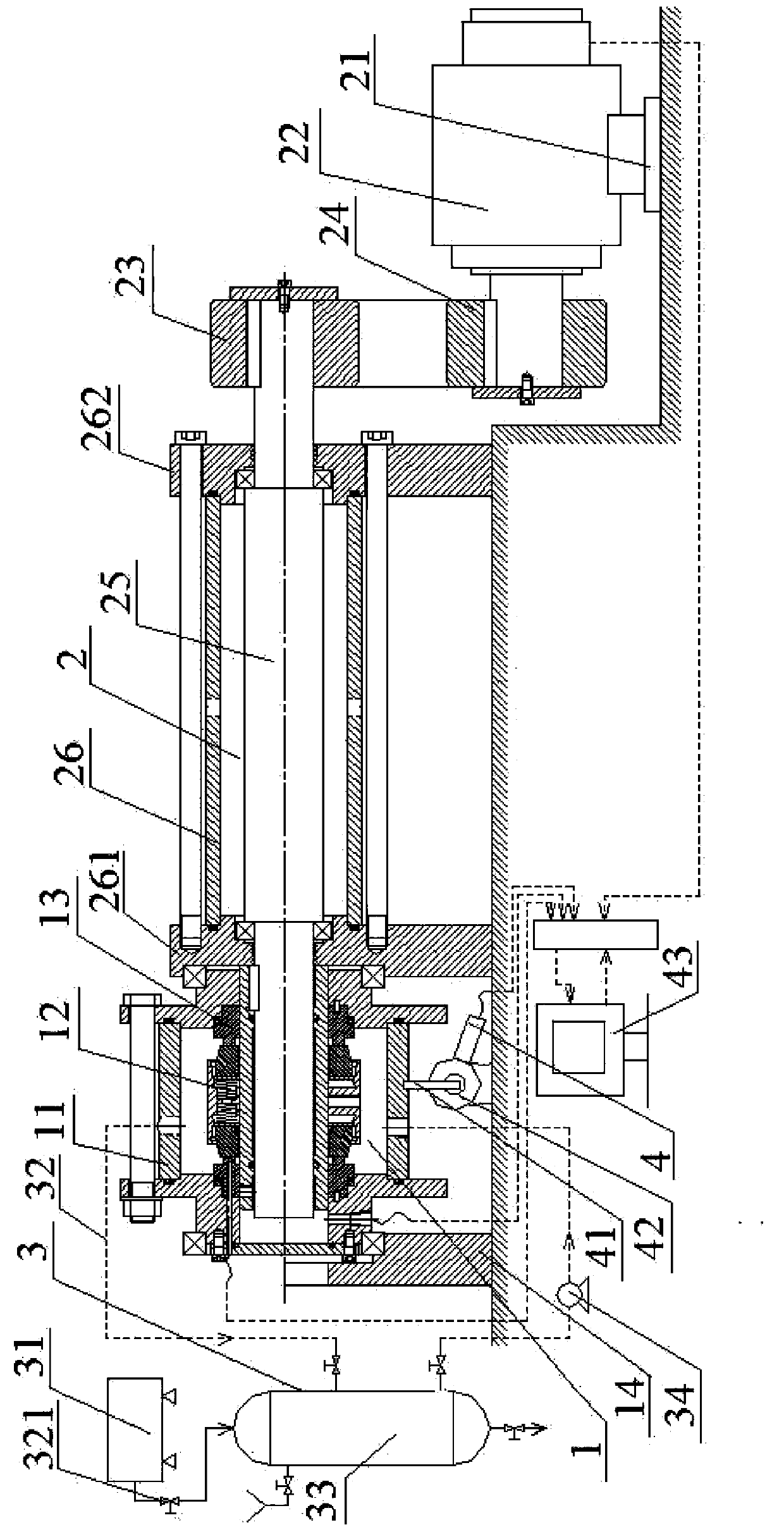 Method for testing liquid lubrication machine seal sealing performance and devices thereof