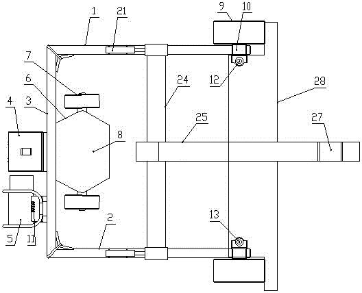 Special dismantling device for liner bolts and flanges of large mills