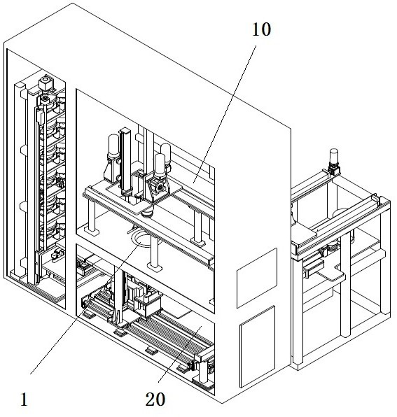 Automatic radioactive material packaging method and system