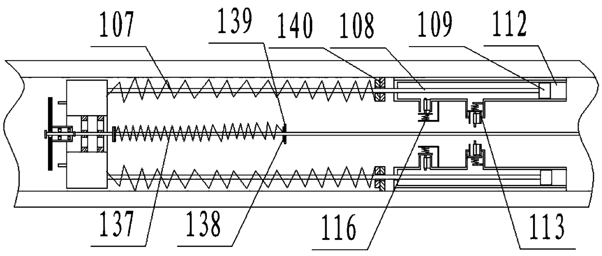 A quick reset device for a large piston of a high-pressure water pump