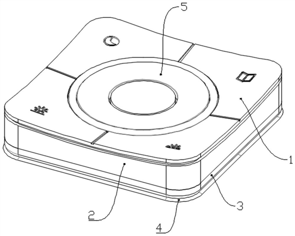 Intelligent control panel switch for illuminating lamp