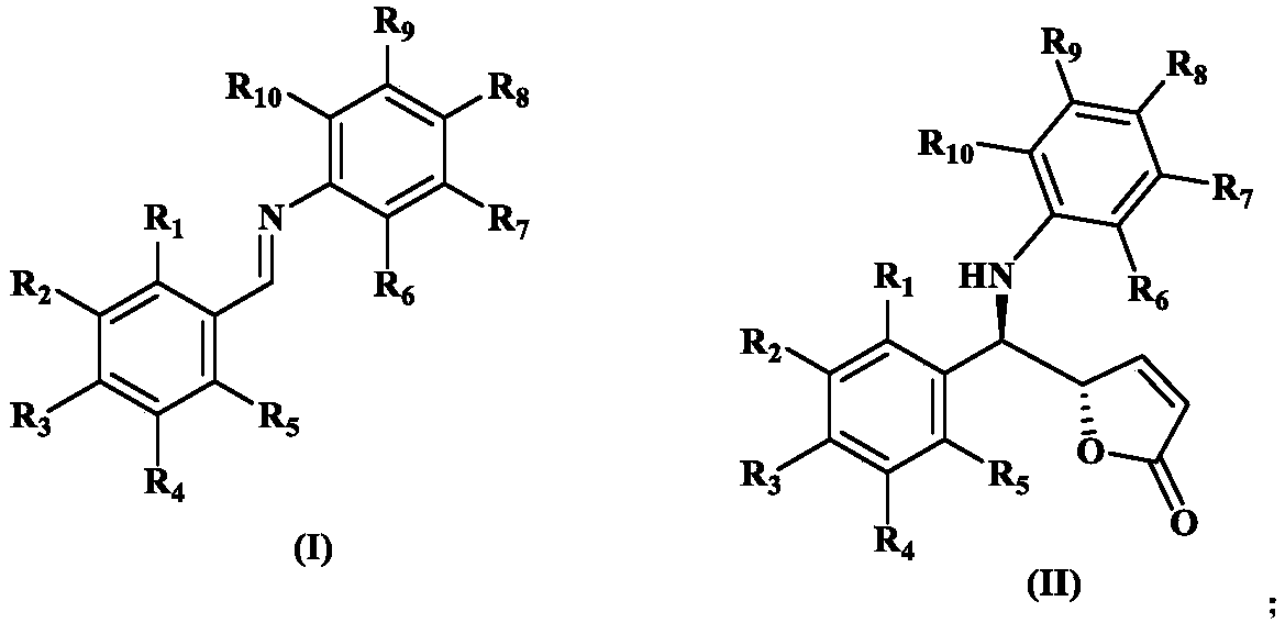 Synthesis method of chiral gamma-amine methylene-gamma-butylene lactone compound