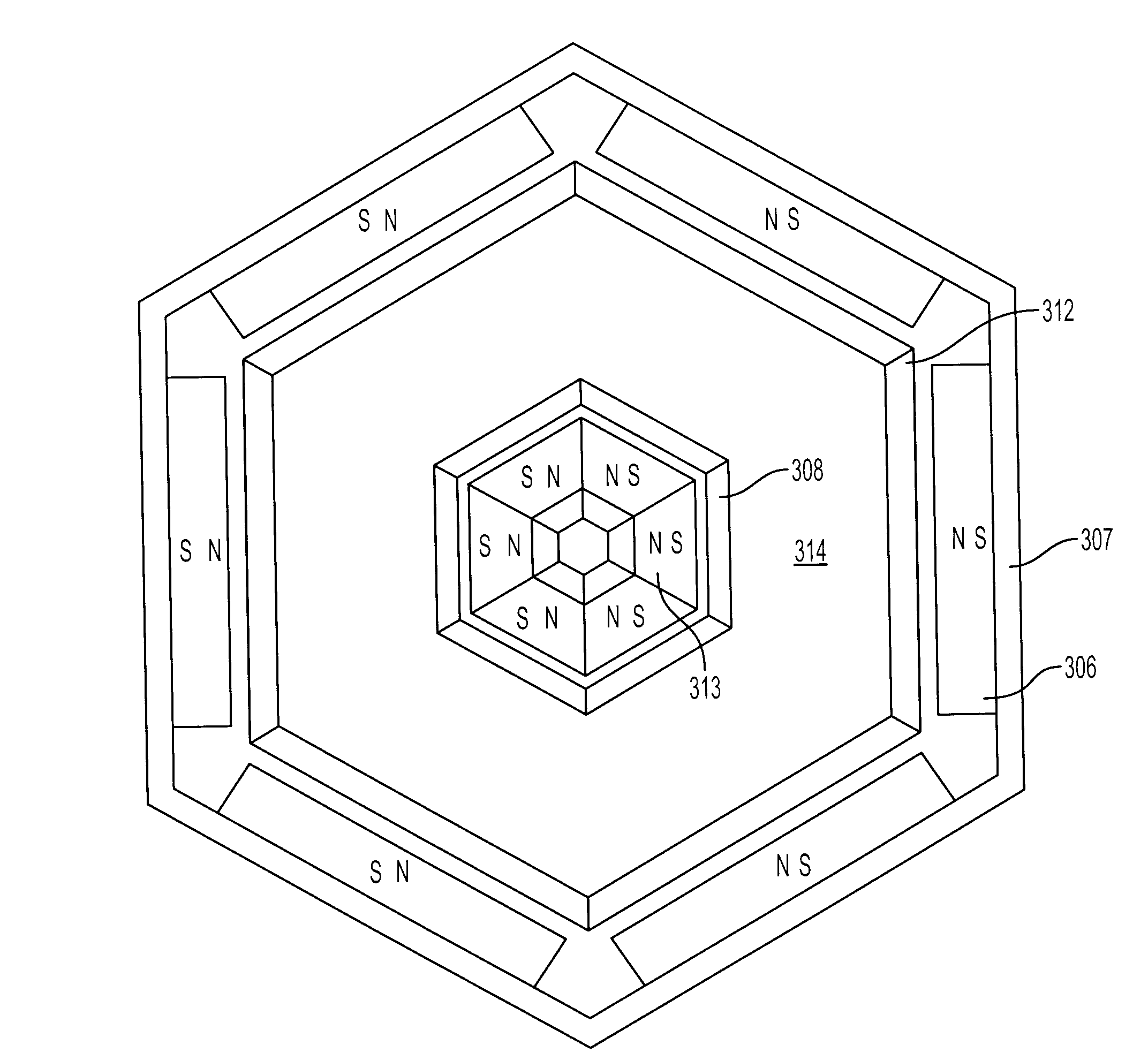 Concentric hollow cathode magnetron sputter source