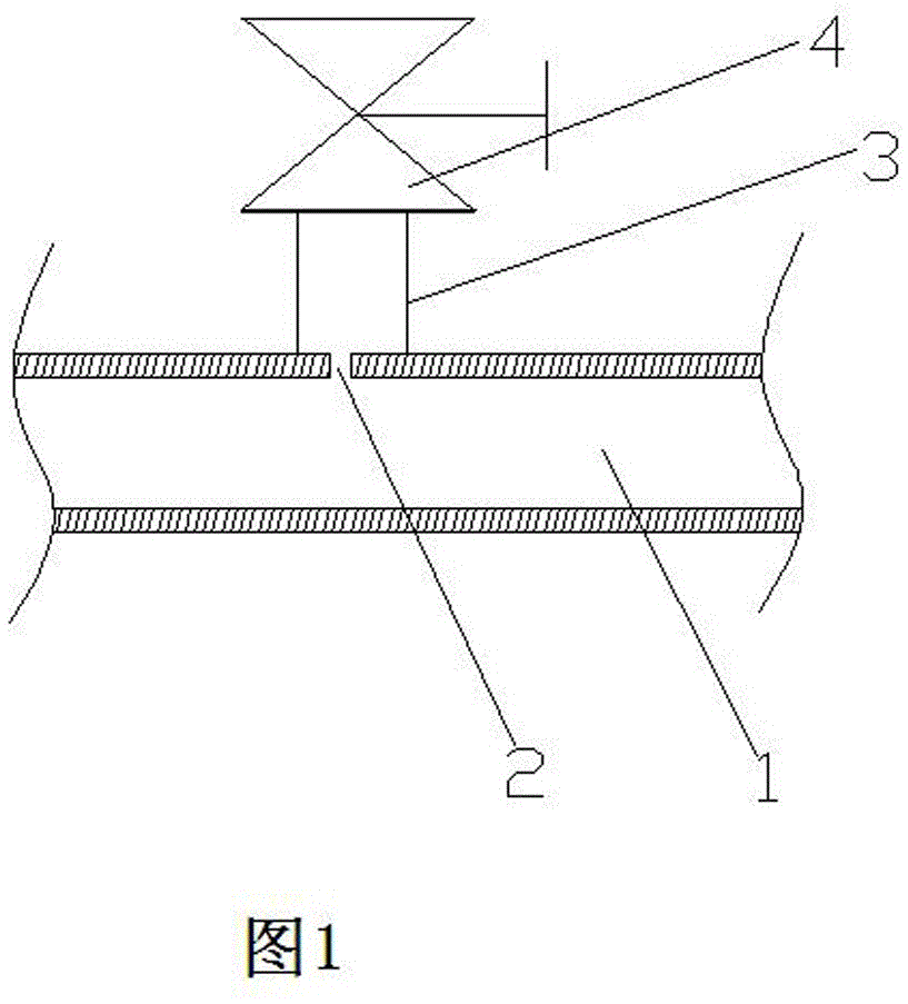 Device for treating leakage point of industrial pipeline