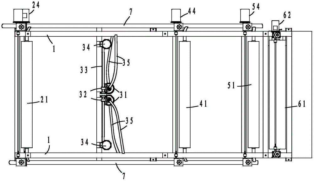 Cooling device for wind tube cloth