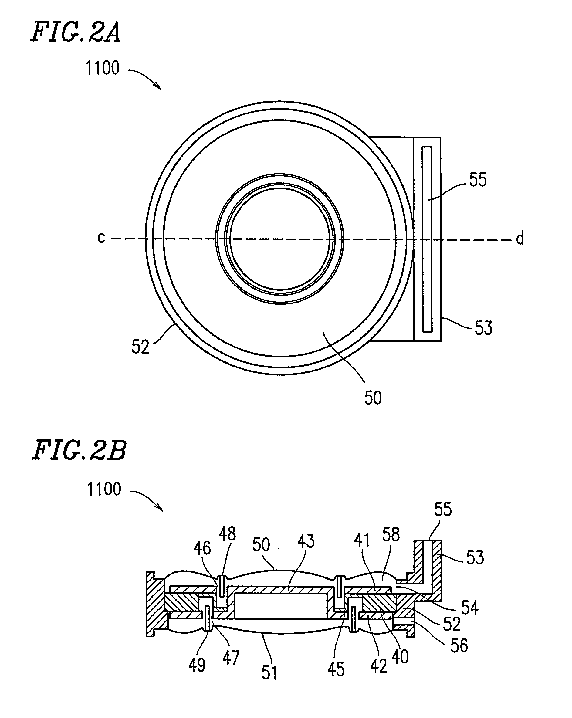 Speaker and mobile terminal device