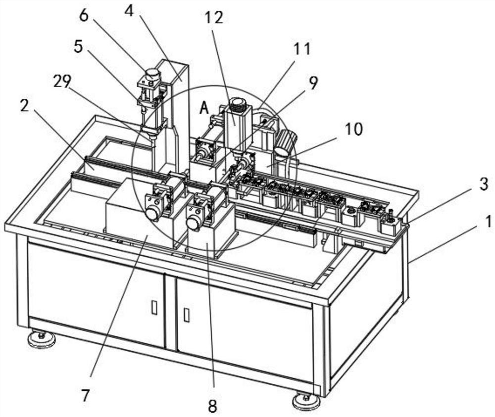 A kind of high-efficiency water cooling and heat dissipation injection mold and heat dissipation method thereof