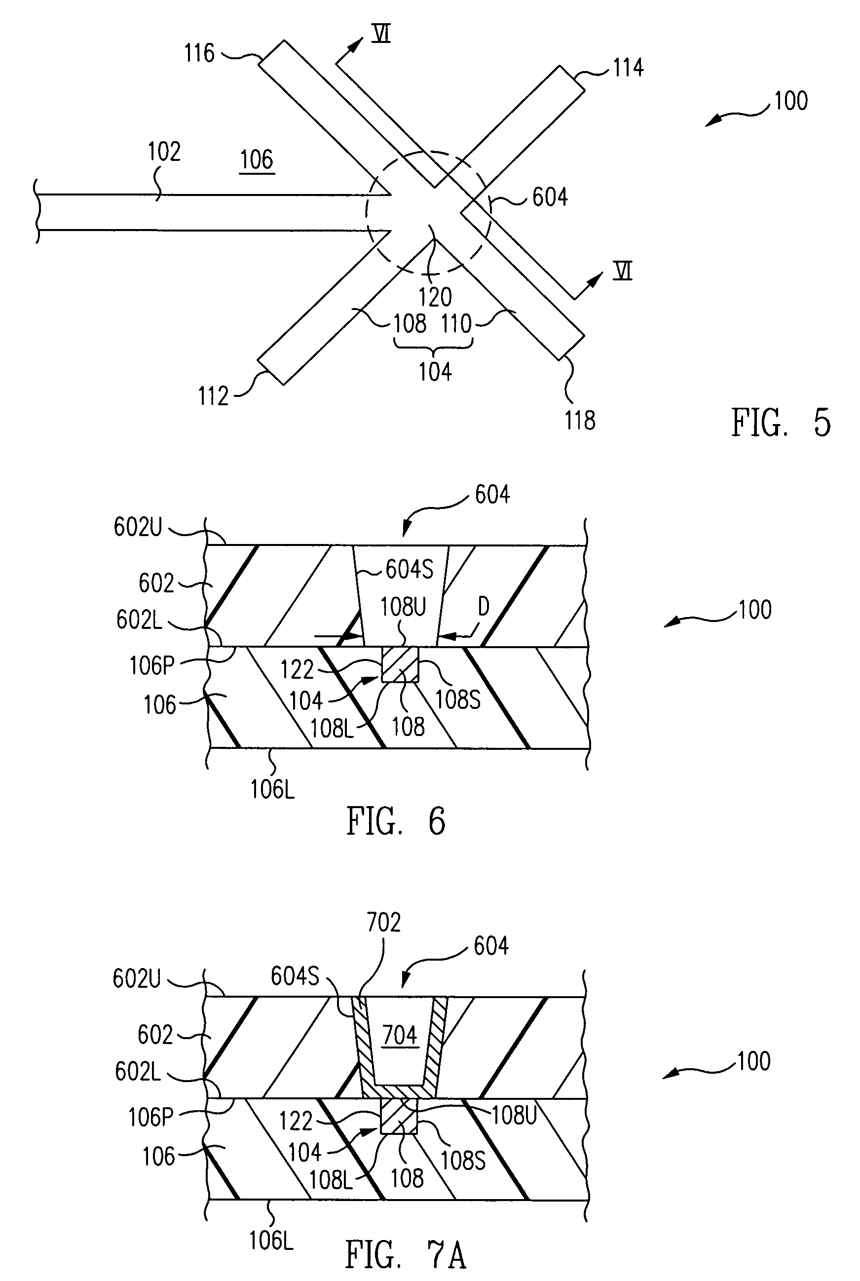 Blind via capture pad structure fabrication method