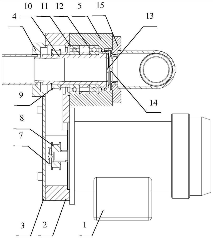 A device for pumping and breaking chips of non-metallic materials