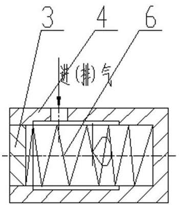 Axial-flow type quick switching valve