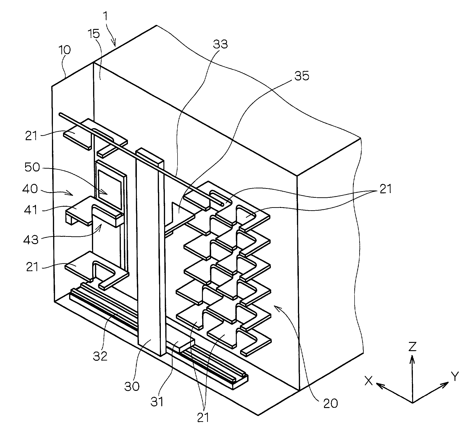 Substrate transfer apparatus, substrate processing apparatus and holding table