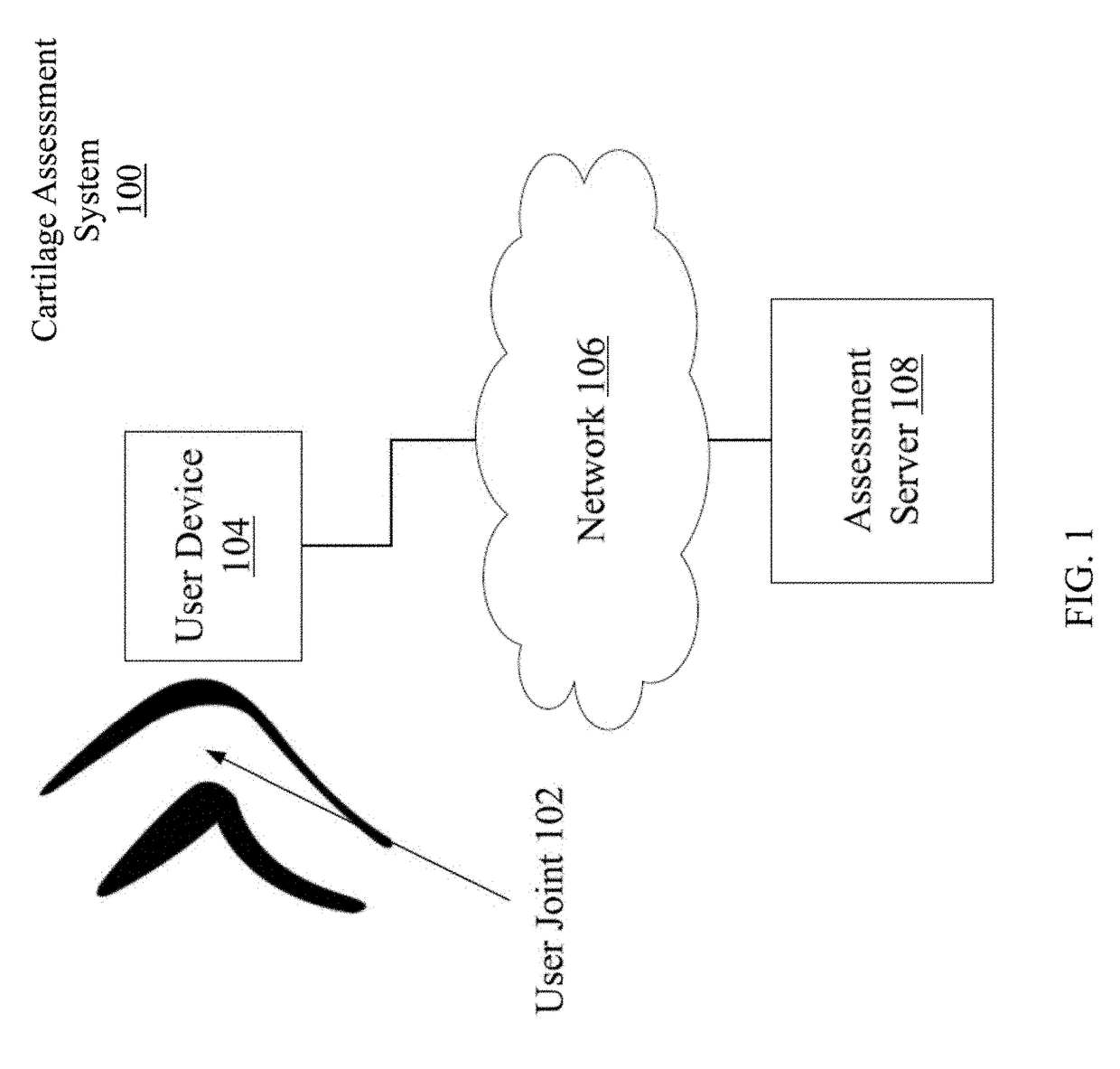 Assessing joint condition using acoustic sensors