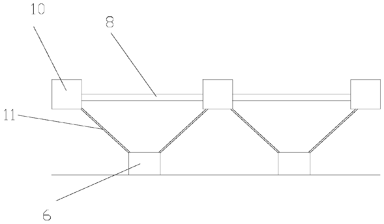 Supporting steel frame for weak surrounding rock tunnel and construction method