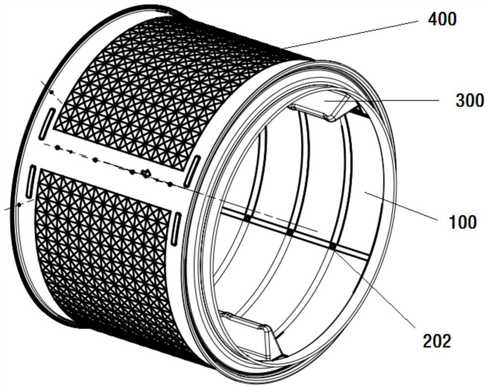 Net bag and clothes dryer