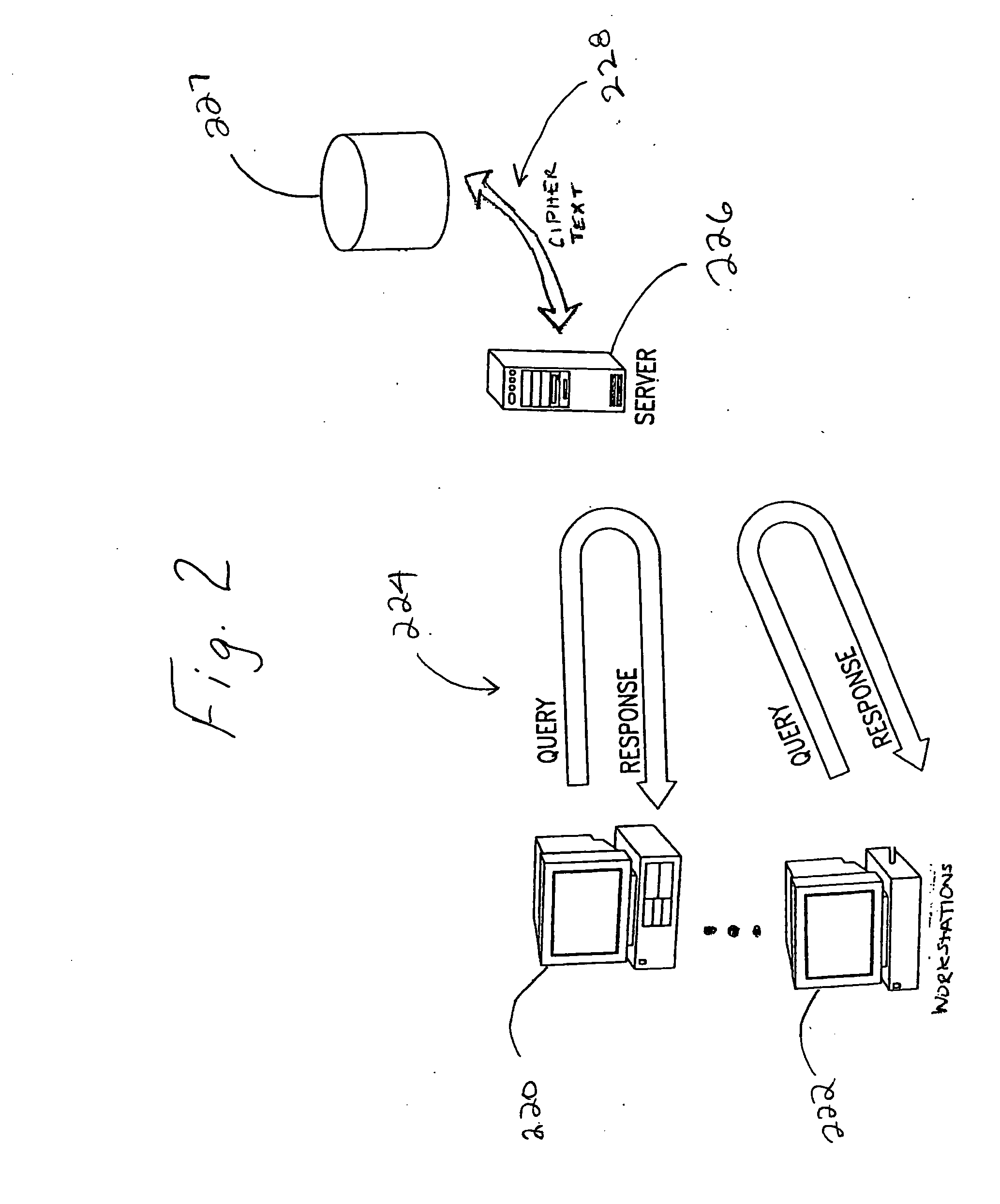 System, computer program and method for a cryptographic system using volatile allocation of a superkey