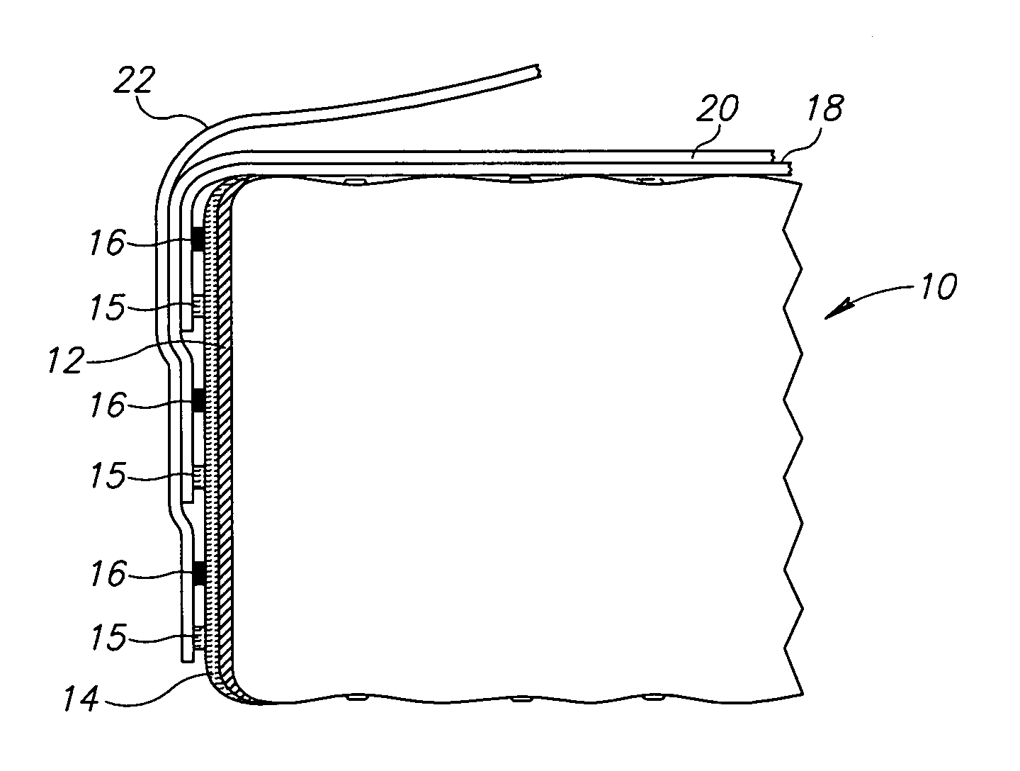 Method for fitting bedding to a mattress