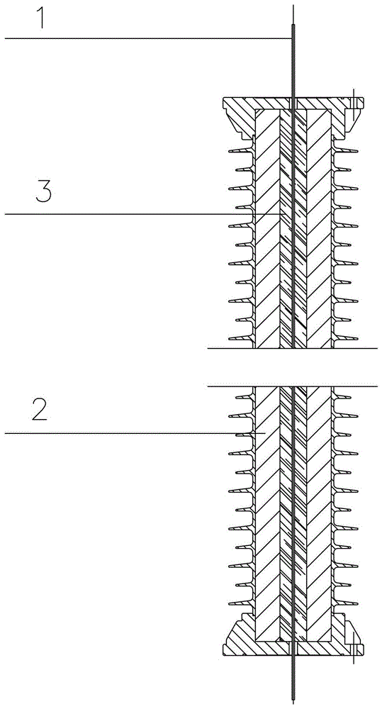 An insulator core cavity sealing device and a current sensor/transformer