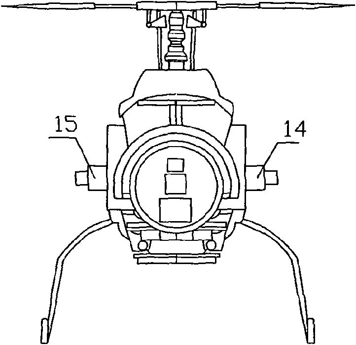 Unmanned helicopter system for patrolling trolly wire route and tower and method thereof