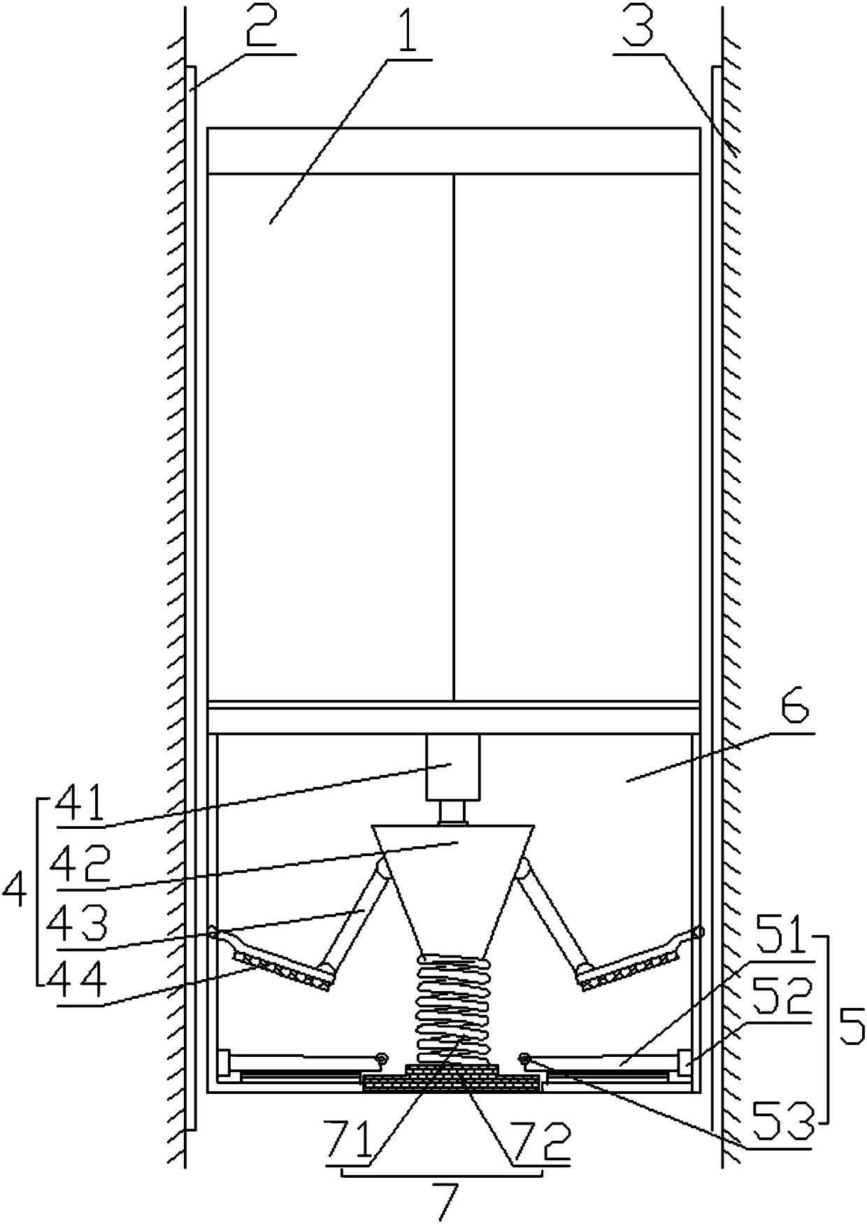 Lift car braking system