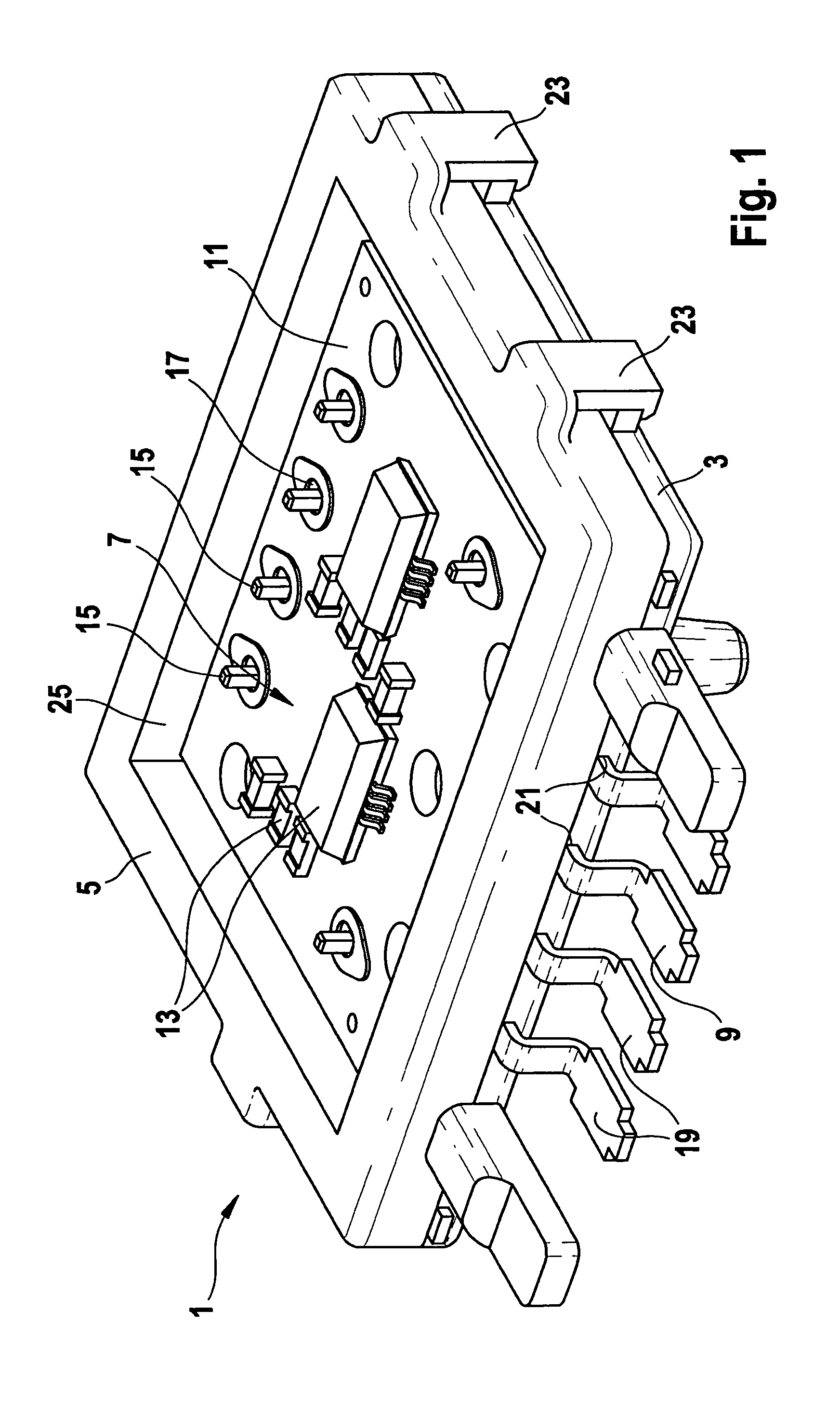 Sealing frame and method for covering a component
