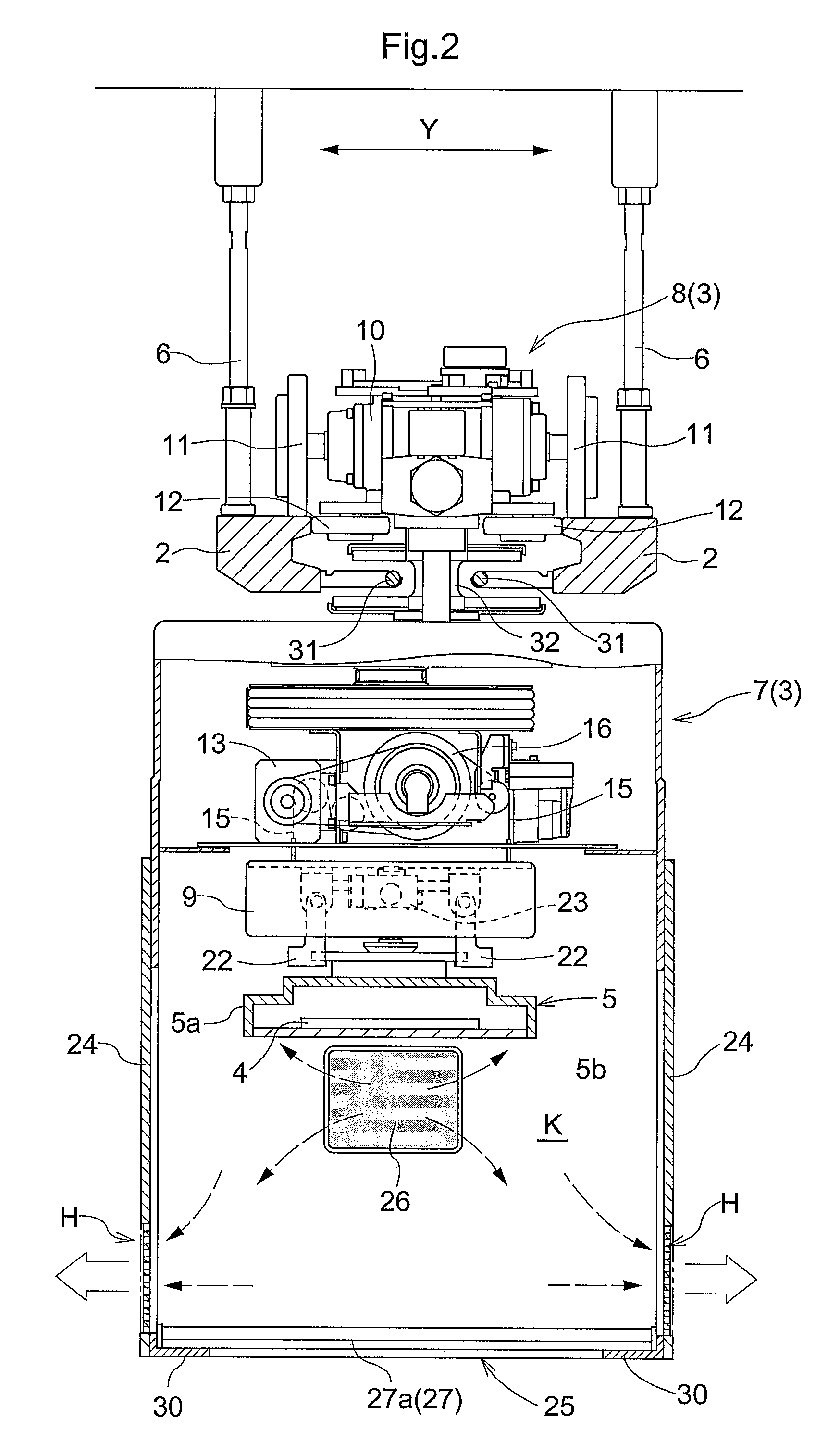 Article transport device