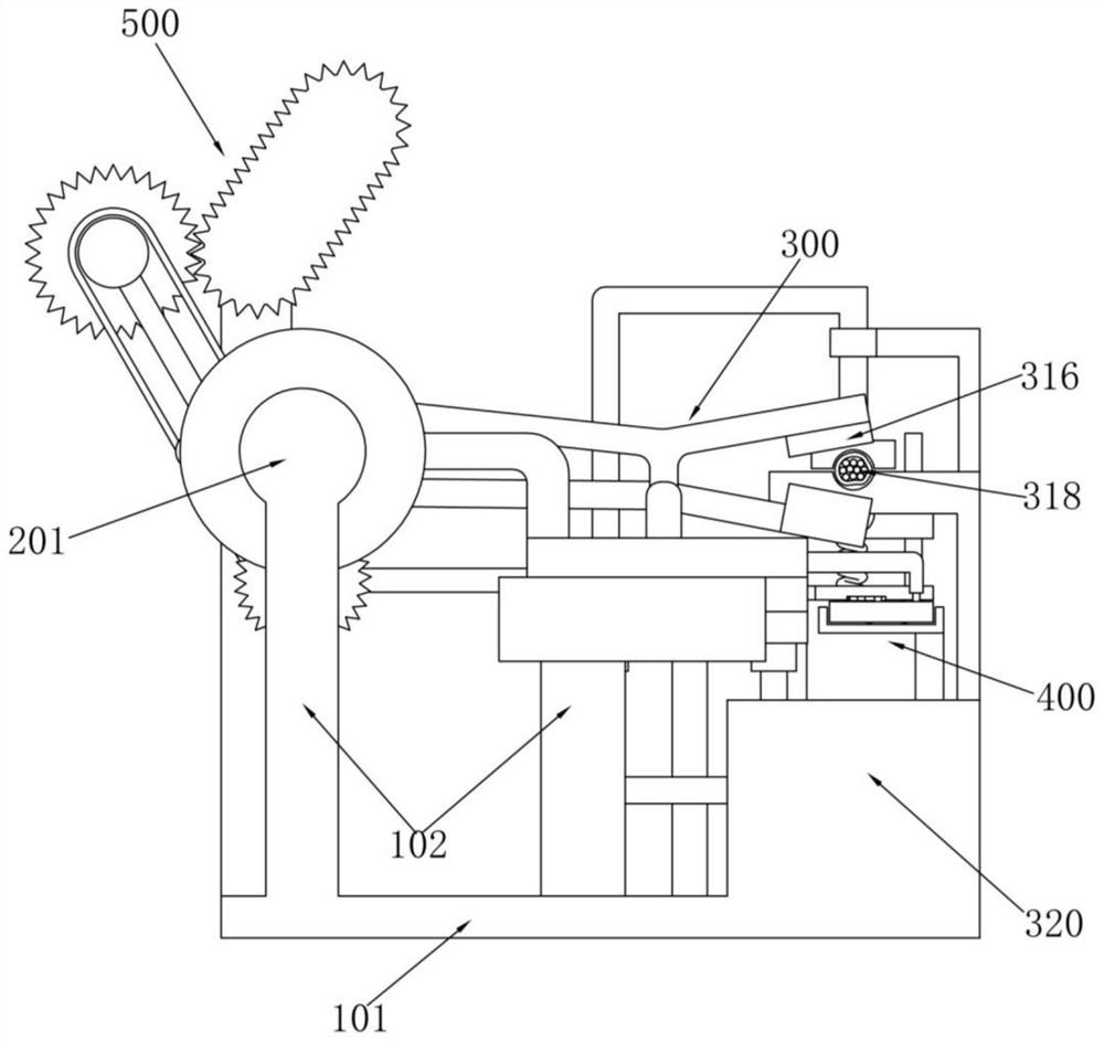 Automatic steel bar cutting device