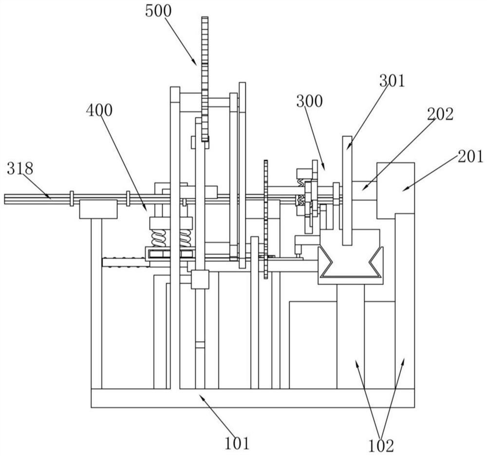 Automatic steel bar cutting device