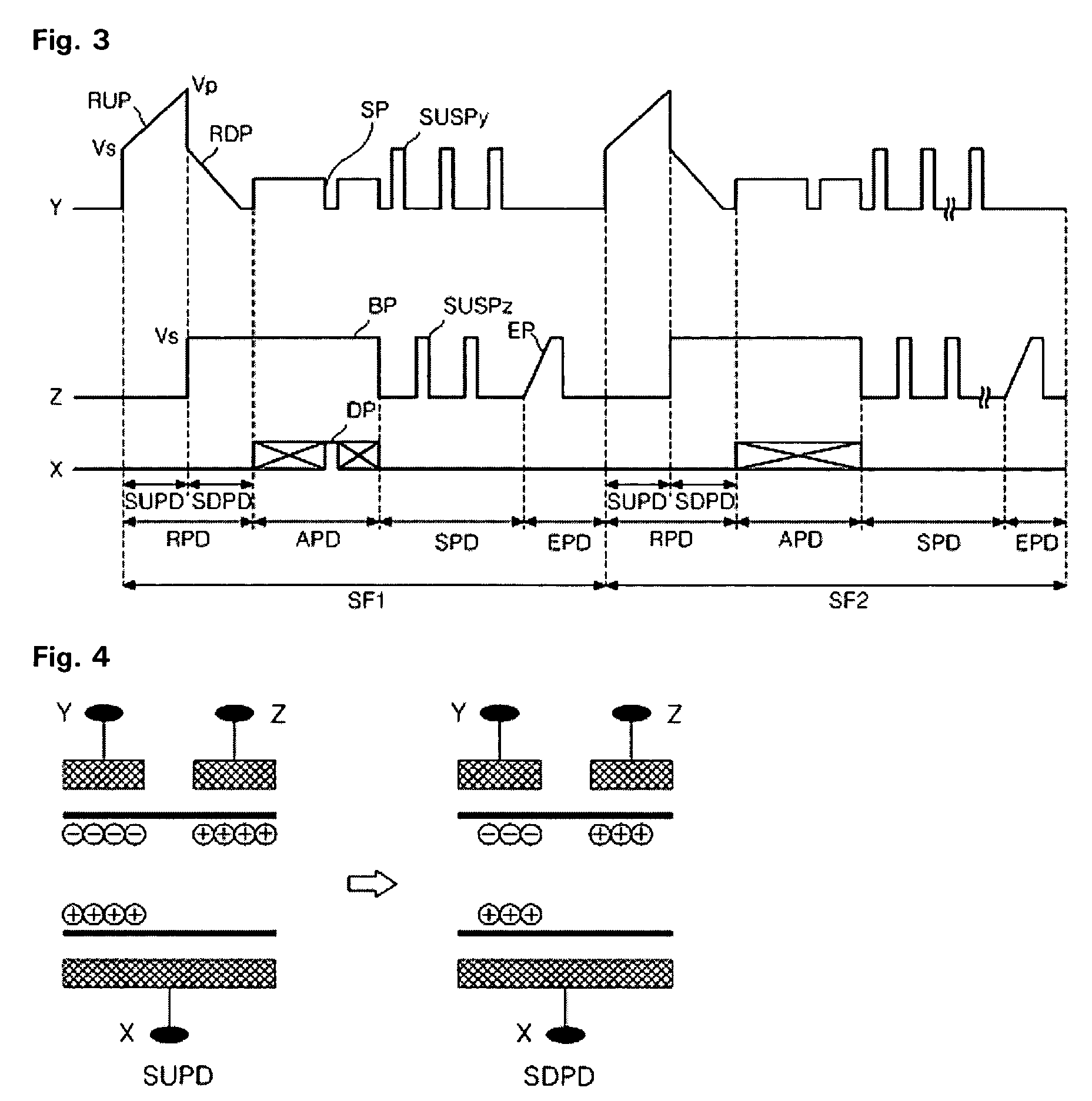 Method and apparatus for resetting a plasma display panel