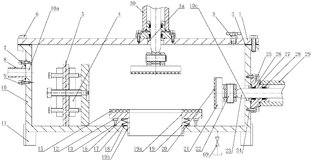 Sealed combination test device